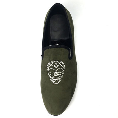 Freizeit-Leichtgrün für Männer Velvet Loafers / Für Männer Prince Albert Slippers