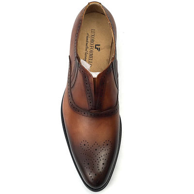 Italien Handgefertigtes Leder Männer Formalkleid Schuhe Oxford Büroschuhe