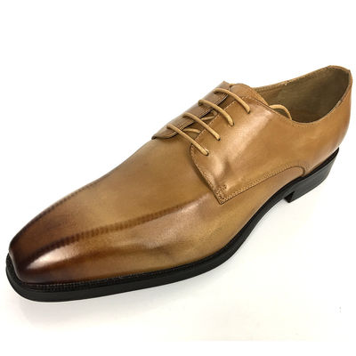 Höhensteigerung Lifting Kleid Schuhe Männer Leder Oxford mit quadratischen Zehen