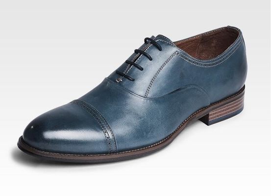 Dauerhafte 3cm Fersen Herren Leder Kleid Schuhe, Party Wear Schuhe für Männer