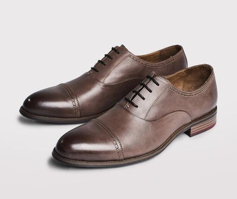 Dauerhafte 3cm Fersen Herren Leder Kleid Schuhe, Party Wear Schuhe für Männer