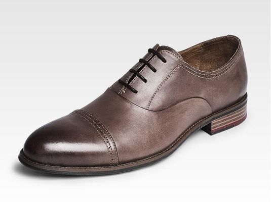 Dauerhafte 3cm Fersen Herren Leder Kleid Schuhe, Party Wear Schuhe für Männer
