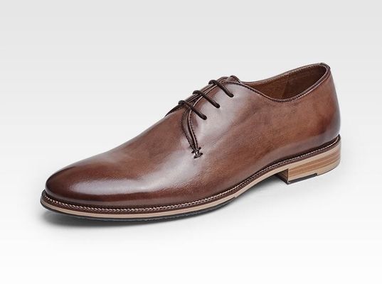 Goodyear Handgefertigte Oxford-Leder-Schuhe für Männer mit vier Farben