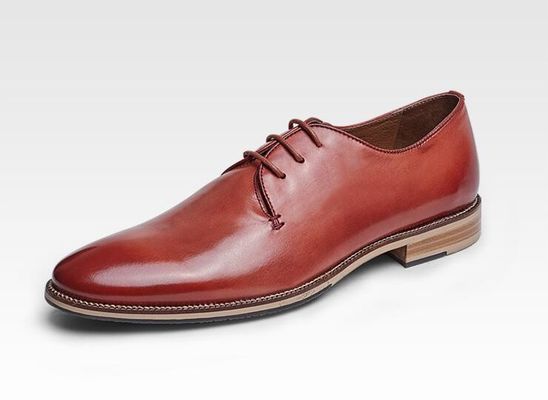 Goodyear Handgefertigte Oxford-Leder-Schuhe für Männer mit vier Farben