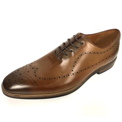 England Style Mode Männer Büro formalen Leder Brogue Schuhe mit großer Größe