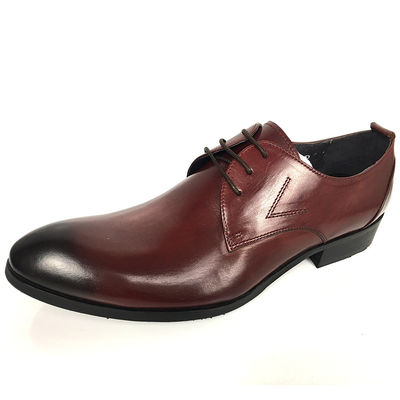 Wein Rot Rismart Reife Männer Oxfords Schuhe Stilvolle Kleidung Leder Schuhe