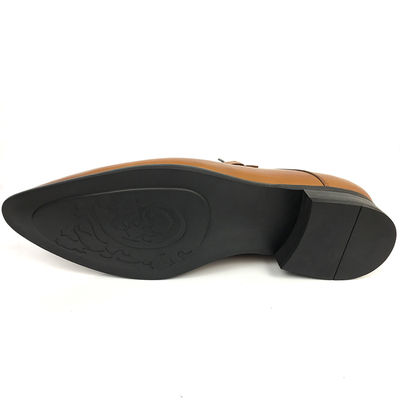 Oxford Business Office Dress Men Formal Dress Schuhe, Mönch Gürtel Schuhe