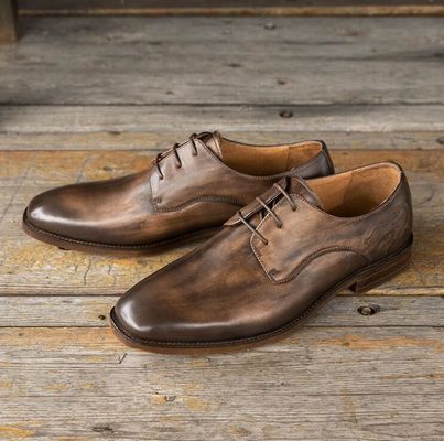 Offizielle Büromänner Offizielle Kleidung Schuhe, italienische echte Lederschuhen