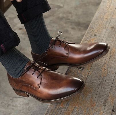 Offizielle Büromänner Offizielle Kleidung Schuhe, italienische echte Lederschuhen