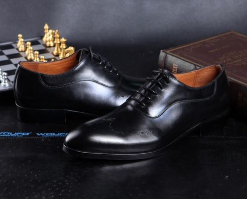 Modeherren, Schuhen, Brogue versteckt, High Heels, Lederschuhe für Männer.
