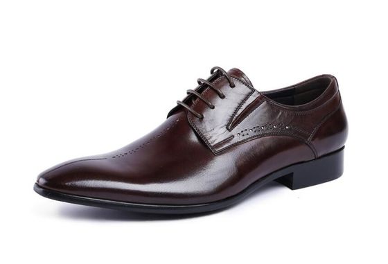 Marke Wingtip Oxford Luxus Herren Leder Kleid Schuhe, geschnitzte echte Leder Schuhe