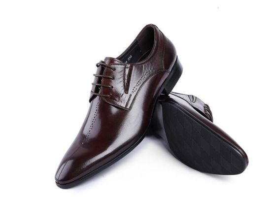Marke Wingtip Oxford Luxus Herren Leder Kleid Schuhe, geschnitzte echte Leder Schuhe