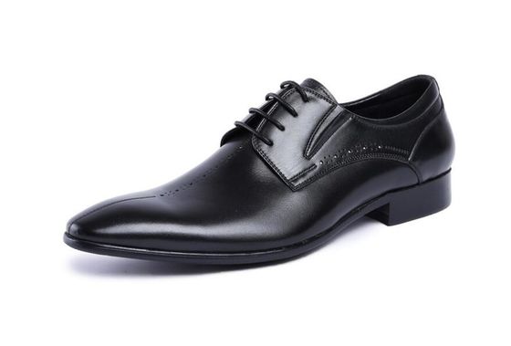 Marke Wingtip Oxford Luxus Herren Leder Kleid Schuhe, geschnitzte echte Leder Schuhe