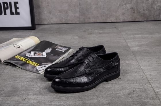 Schwarze Slip auf runden Zehen Männer Form Kleid Schuhe Frühjahr / Herbst Komfortabel