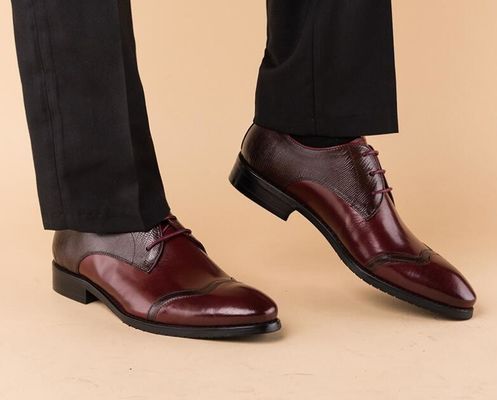 Handgefertigtes echtes Leder für Männer, Leder für Hochzeiten oder Partys.