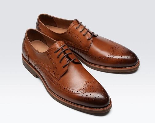 Classic Style Derby Schwarz Aufkleidung Schuhe, Retro Männer Kleidung Oxford Schuhe