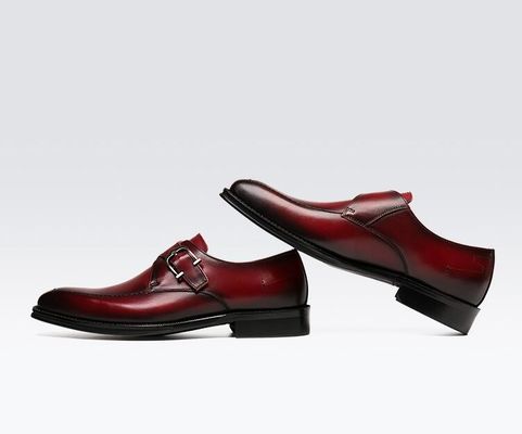 ODM Oxford Echtleder-Schuhe / Luxus-Männer-Mönchs-Schuhe mit 3cm Absätze