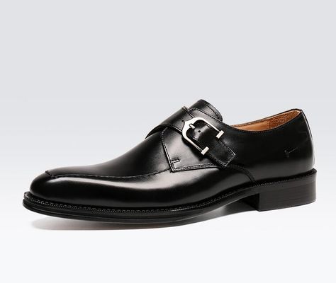ODM Oxford Echtleder-Schuhe / Luxus-Männer-Mönchs-Schuhe mit 3cm Absätze
