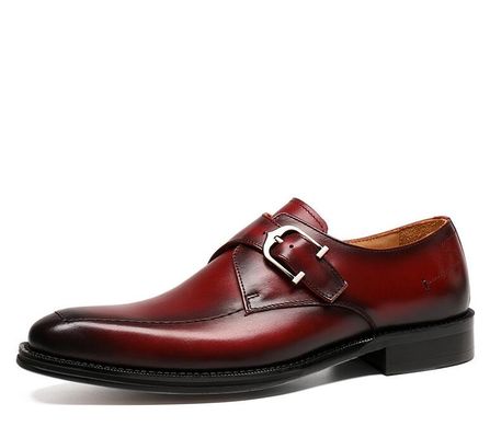 ODM Oxford Echtleder-Schuhe / Luxus-Männer-Mönchs-Schuhe mit 3cm Absätze