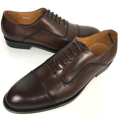 Spitze Zehen Echtleder Männer Lederkleid Schuhe Pass Geschäft Hochzeit Party