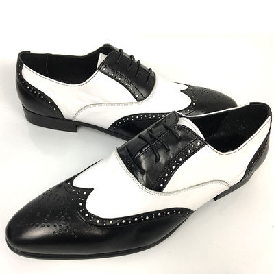 Business Männer Hochzeitskleid Schuhe / Männer Gewebte Leder Schnürsenkel