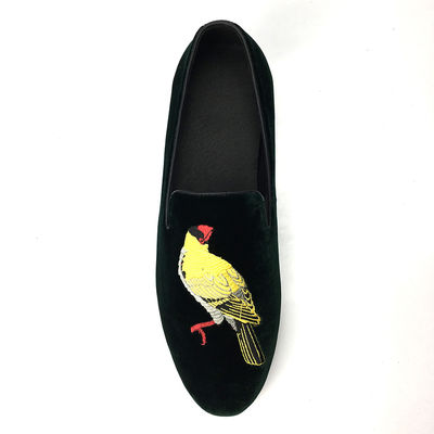Bequeme Vellvet-Loafers für Männer Tragen Sie widerstandsfähige schwarze Suede-Leder-Loafers