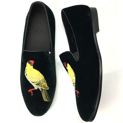 Bequeme Vellvet-Loafers für Männer Tragen Sie widerstandsfähige schwarze Suede-Leder-Loafers