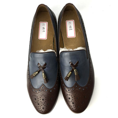 Möckasinen aus Leder für Männer Schuhe / Casual Loafers für Männer Echtleder