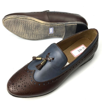 Möckasinen aus Leder für Männer Schuhe / Casual Loafers für Männer Echtleder
