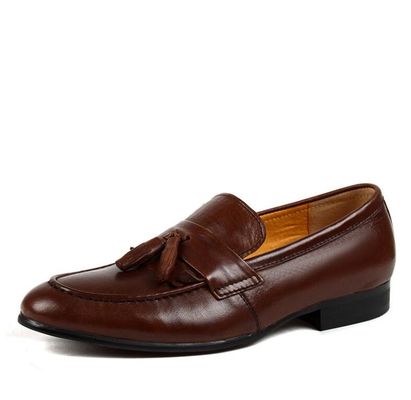 Echte Schuhen aus Suede Tassel Loafers Herren Schuhe / Schuhen aus Suede Leder