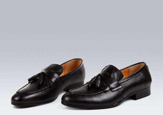 Echte Schuhen aus Suede Tassel Loafers Herren Schuhe / Schuhen aus Suede Leder