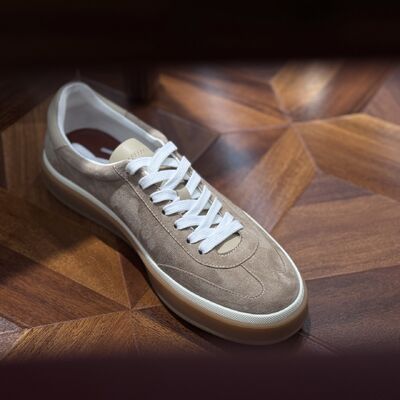 Men Casual Suede Sneakers Leather Low Top Shoes Fashion Lifestyle Footwear Supplier