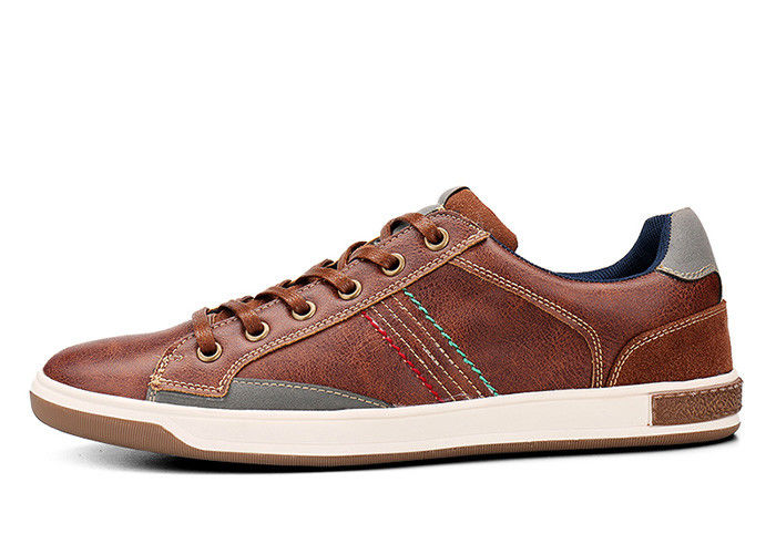 Leder-Stiche Männer Schnürsenkel Sneakers Casual Männer Schlitten auf Oxford Schuhe für den Sommer