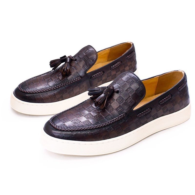 Leder Casual Männer Slip On Sneakers Schuhe 1,2 kg 40-45 Größe