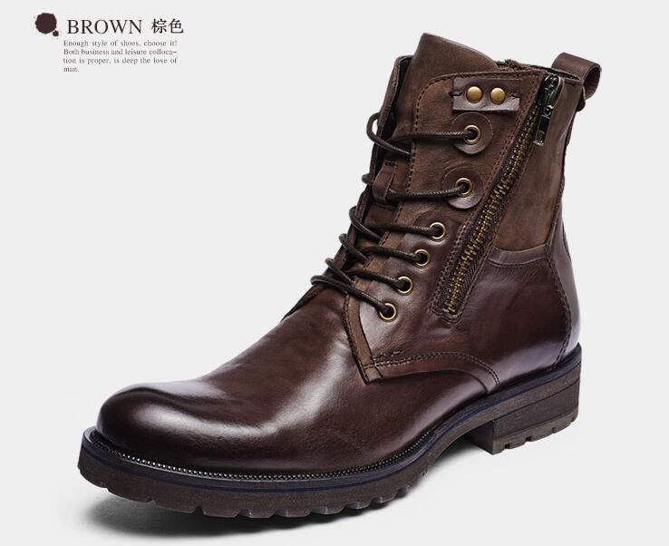 Schuhen mit steigender Höhe und Flat Lace Up für Männer