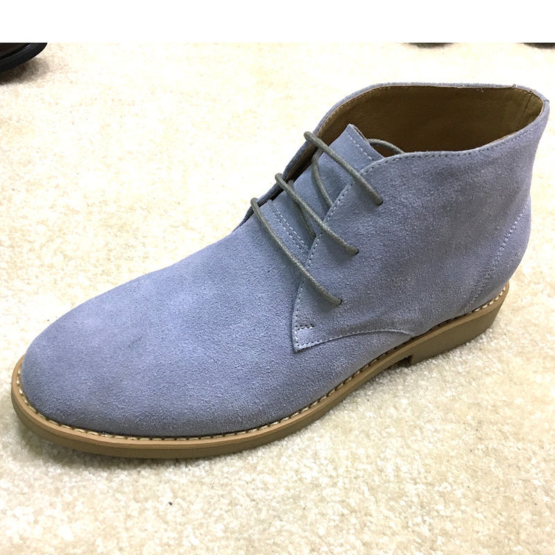 Mode Männer Leder Stiefel für Männer, TPR Knöchel Stiefel jedes Logo / jedes Design