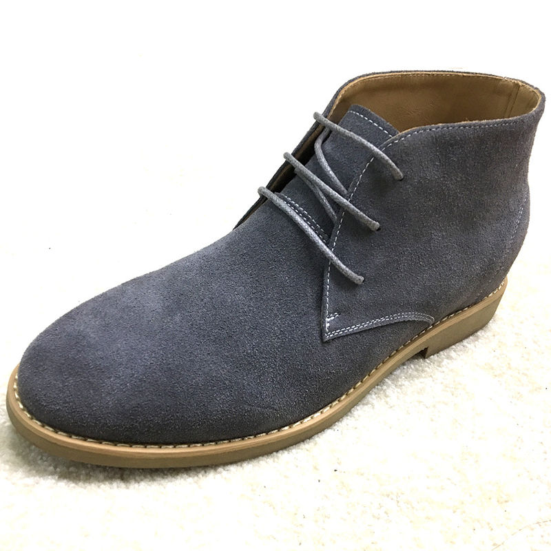 Große italienische Stylische Herren Suede Wüstenschuhen, Winter Fußgelenk Premium Suede Schuh